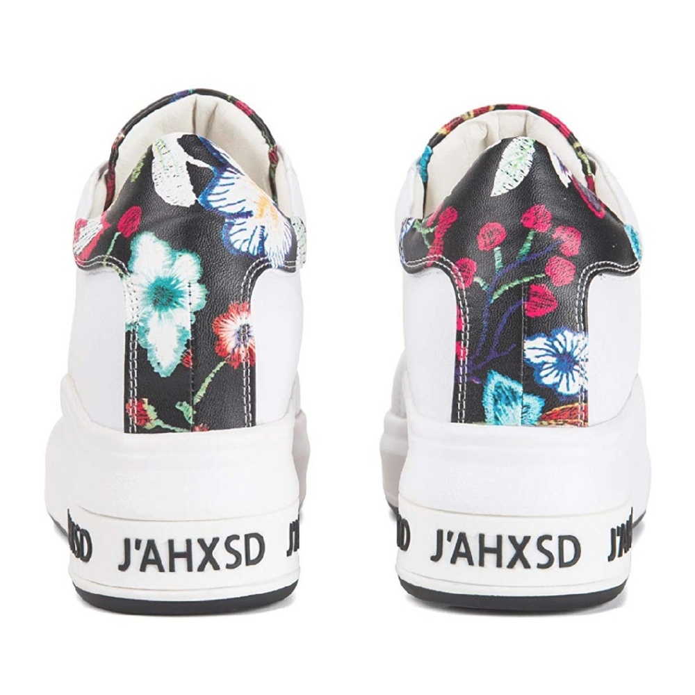 Women's m Platform High-Top Sneaker Hidden Heel - Picture 3 of 3